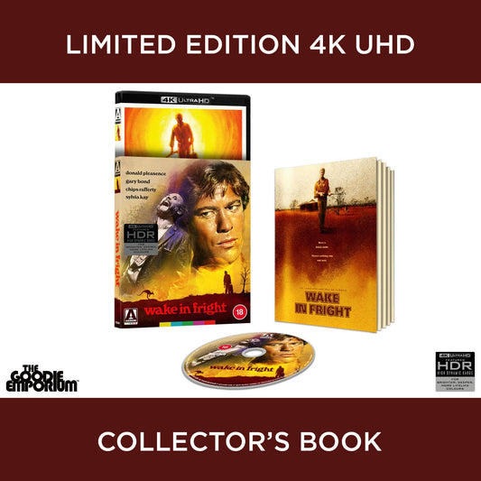 Wake in Fright 4K Ultra HD Blu-ray 1971 Outback Arrow Ted Kotcheff Donald Pleasence Gary Bond