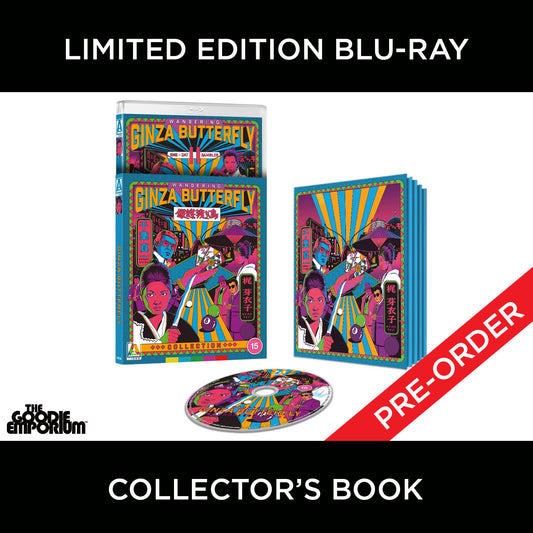 Wandering Ginza Butterfly Blu-ray Arrow Collection She Cat Gambler Meiko Kaji Sonny Chiba