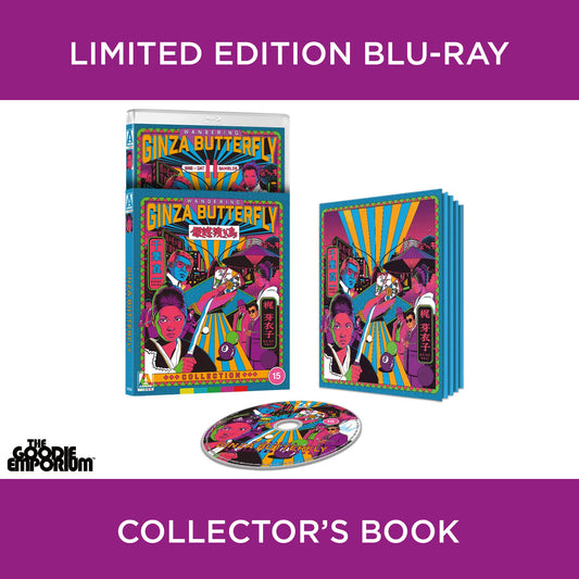 Wandering Ginza Butterfly Blu-ray Arrow Collection She Cat Gambler Meiko Kaji Sonny Chiba