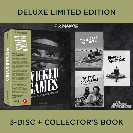 Wicked Games Three Films by Robert Hossein Blu-ray Radiance