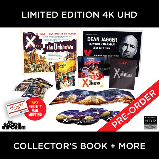 X The Unknown 4K Ultra HD Blu-ray Hammer Films 1956 Dean Jagger Edward Chapman Leslie Norman