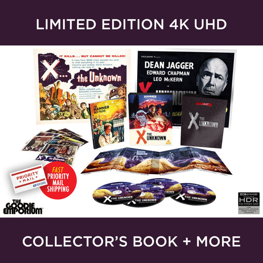 X The Unknown 4K Ultra HD Blu-ray Hammer Films 1956 Dean Jagger Edward Chapman Leslie Norman