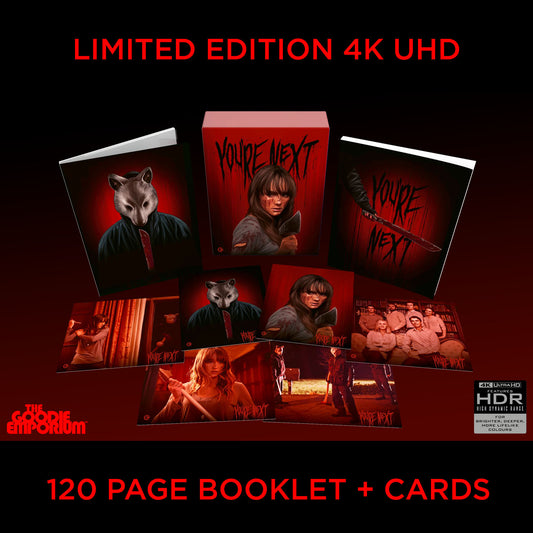 You're Next 4K Ultra HD Second Sight Limited Edition Blu-ray Your Adam Wingard