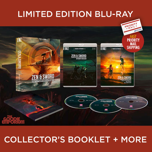Zen and Sword Blu-ray Miyamoto Musashi Eureka Tomu Uchida II III IV V 3 4 5 Showdown at Hannyazaka Heights