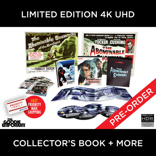 The Abominable Snowman 4K Ultra HD Blu-ray Hammer Films 1957 of the Himalayas Snow Creature