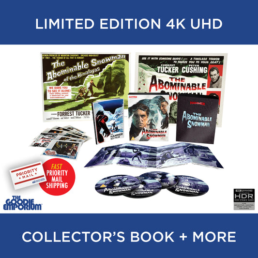 The Abominable Snowman 4K Ultra HD Blu-ray Hammer Films 1957 of the Himalayas Snow Creature