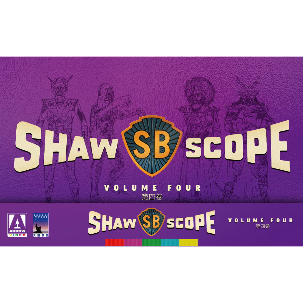 Shawscope Volume 4 Shaw Brothers Bros IV Vol Blu-ray Arrow Video