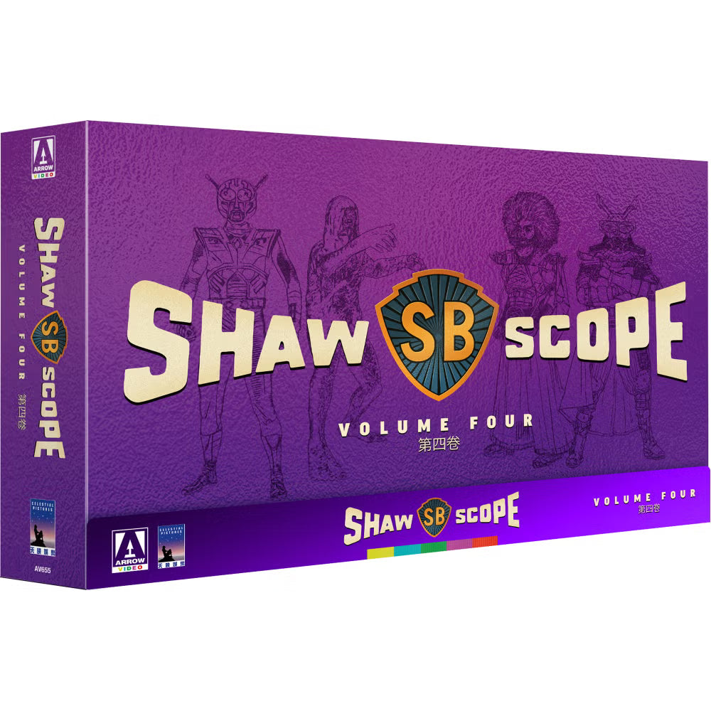 Shawscope Volume 4 Shaw Brothers Bros IV Vol Blu-ray Arrow Video