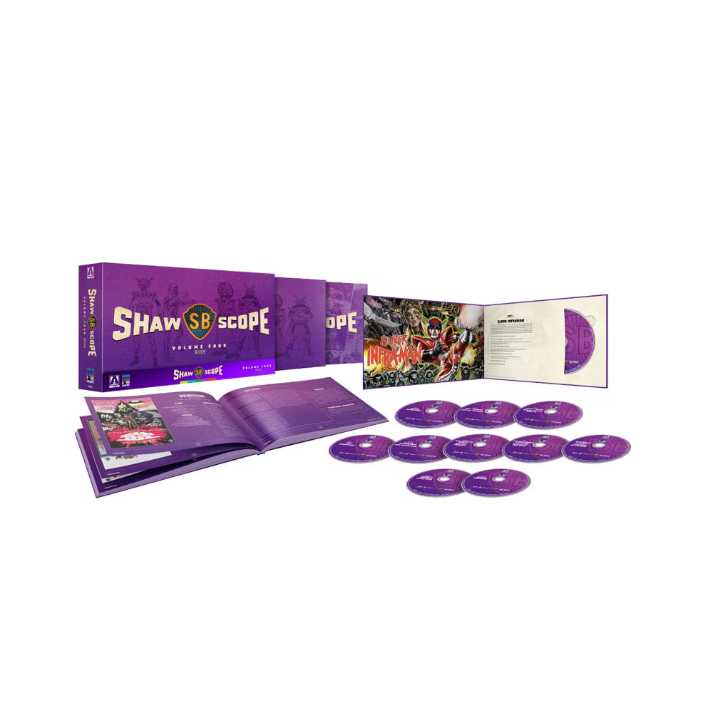Shawscope Volume 4 Shaw Brothers Bros IV Vol Blu-ray Arrow Video