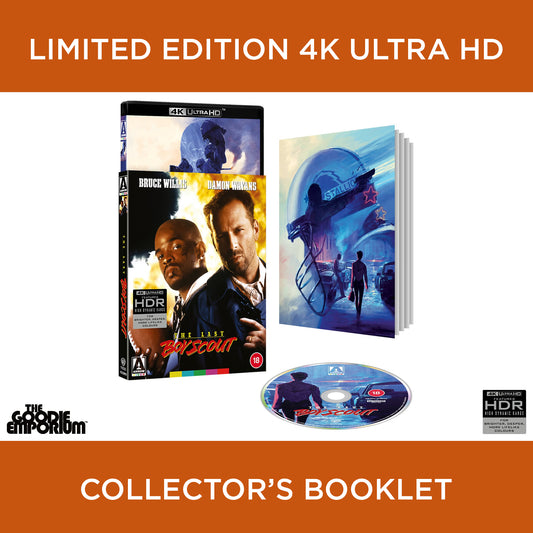 The Last Boy Scout Ultra HD Blu-ray 1991 Arrow Tony Scott Bruce Willis
