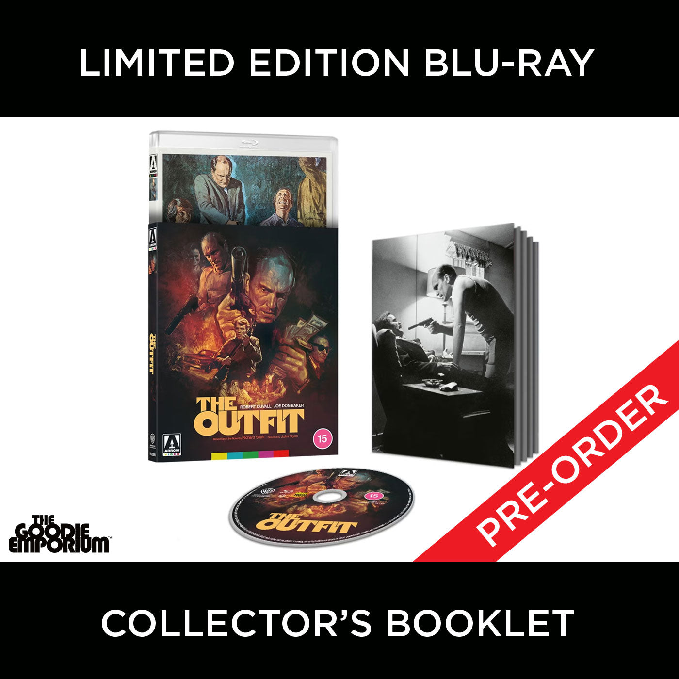 The Outfit Blu-ray Arrow John Flynn 1973 Robert Duvall