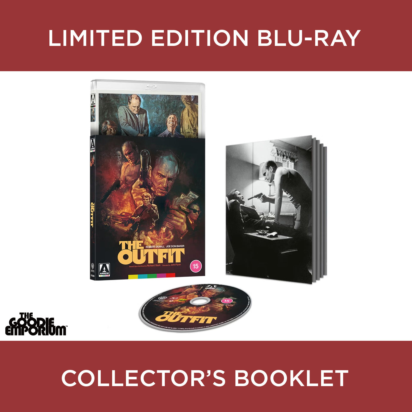 The Outfit Blu-ray Arrow John Flynn 1973 Robert Duvall