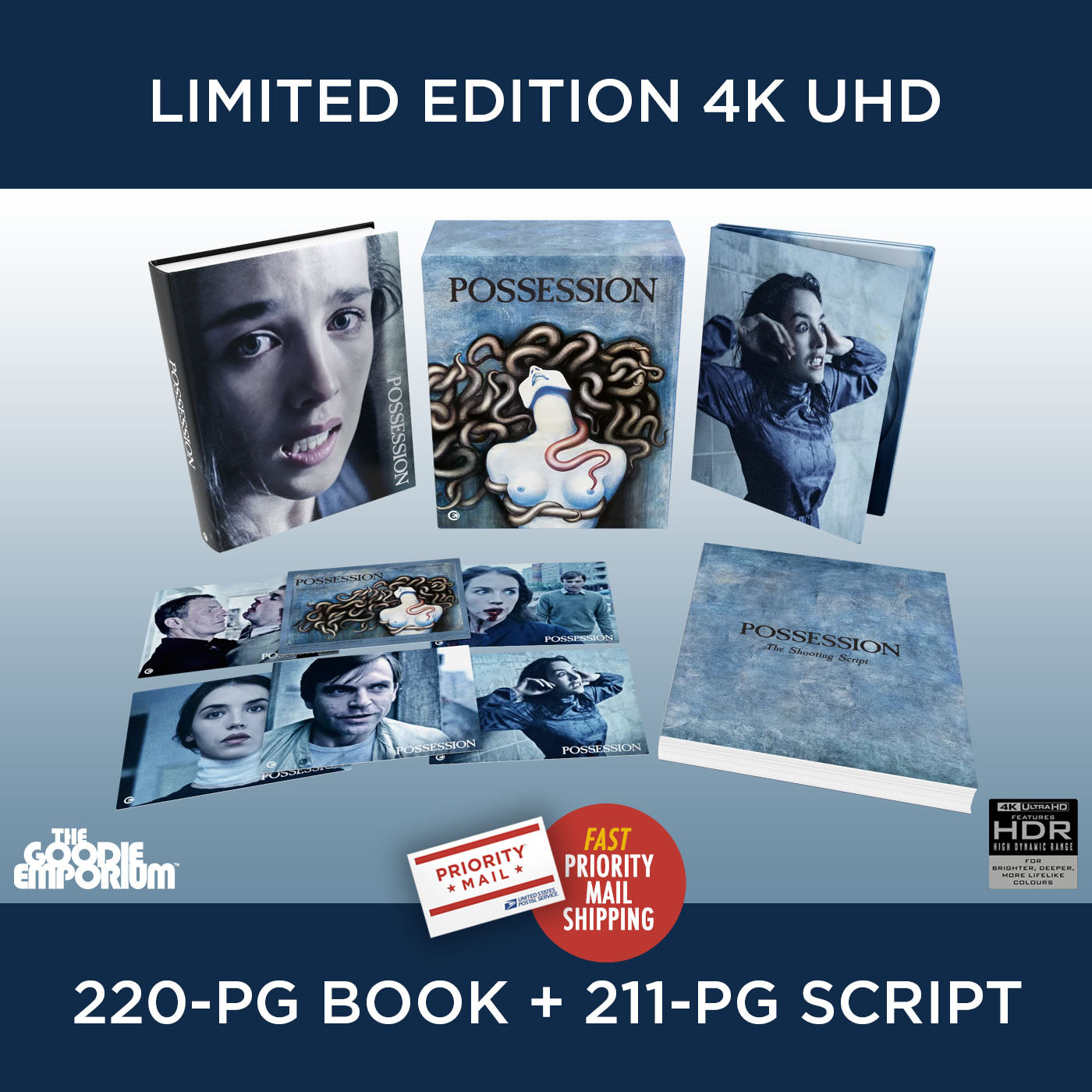 Possession 4K Ultra HD 1981 Blu-ray UHD Second Sight Isabelle Adjani Sam Neill