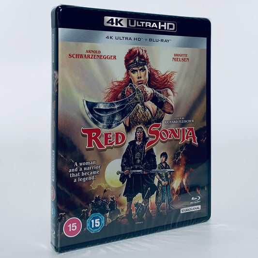 Red Sonja 2-Disc 4K Ultra HD Blu-ray Studio Canal UK 2 Conan 3 Renato Casaro