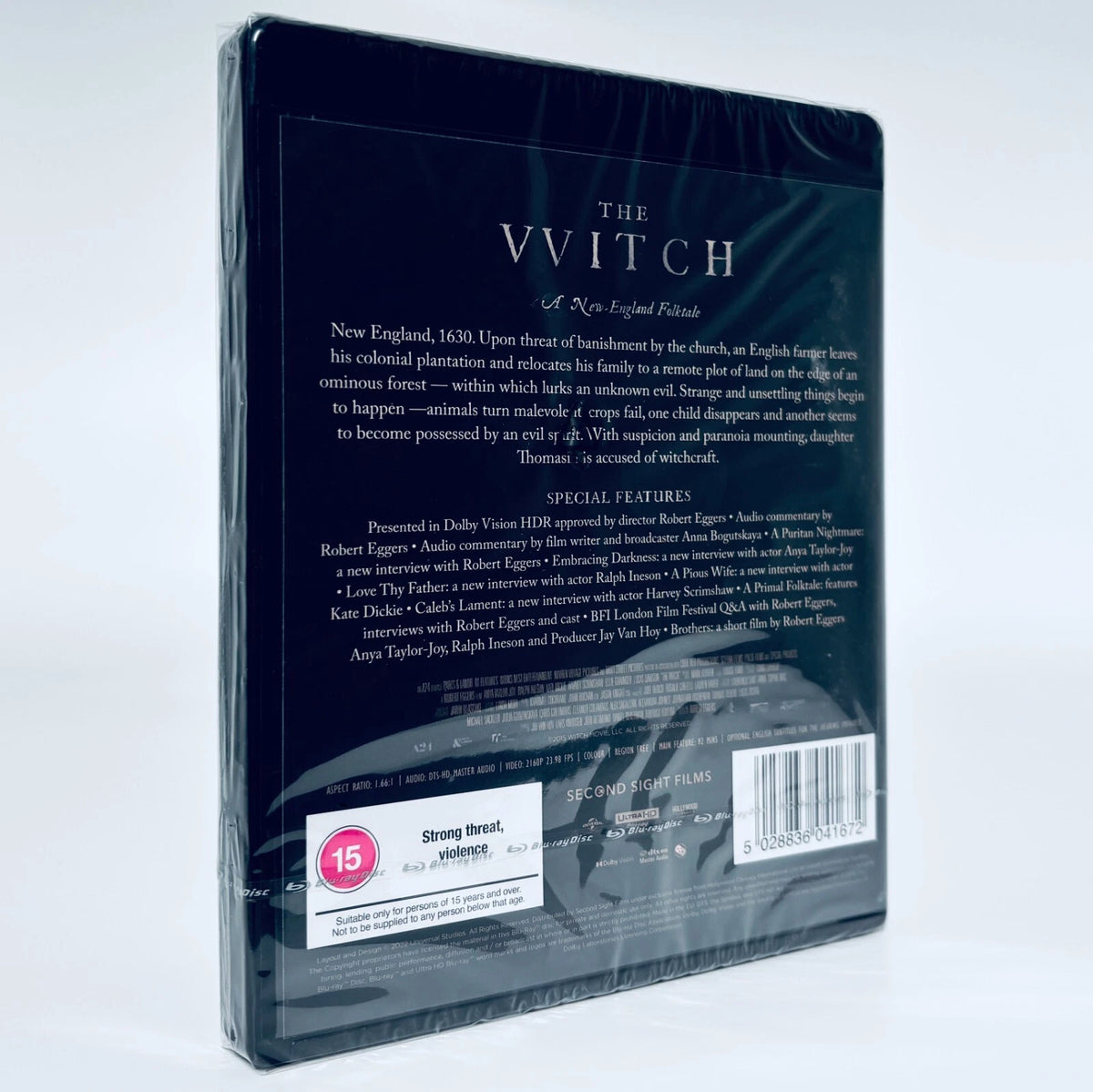 The Witch 4K Ultra HD Second Sight Standard Blu-ray Robert Eggers Nosferatu 2015