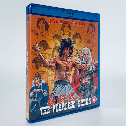 The Fearless Hyena Jackie Chan James Tien Region B Blu-ray 88 Films UK