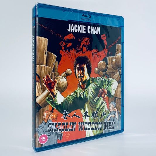 Shaolin Wooden Men Jackie Chan Region B Blu-ray 88 Films UK