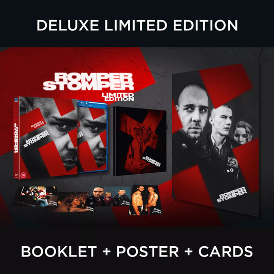 Romper Stomper Deluxe Limited Edition Region B Blu-ray 88 Films UK Russell Crowe