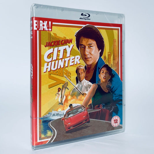 City Hunter Jackie Chan Blu-ray Eureka UK Region B Wong Jing Leon Lai Joey Wong
